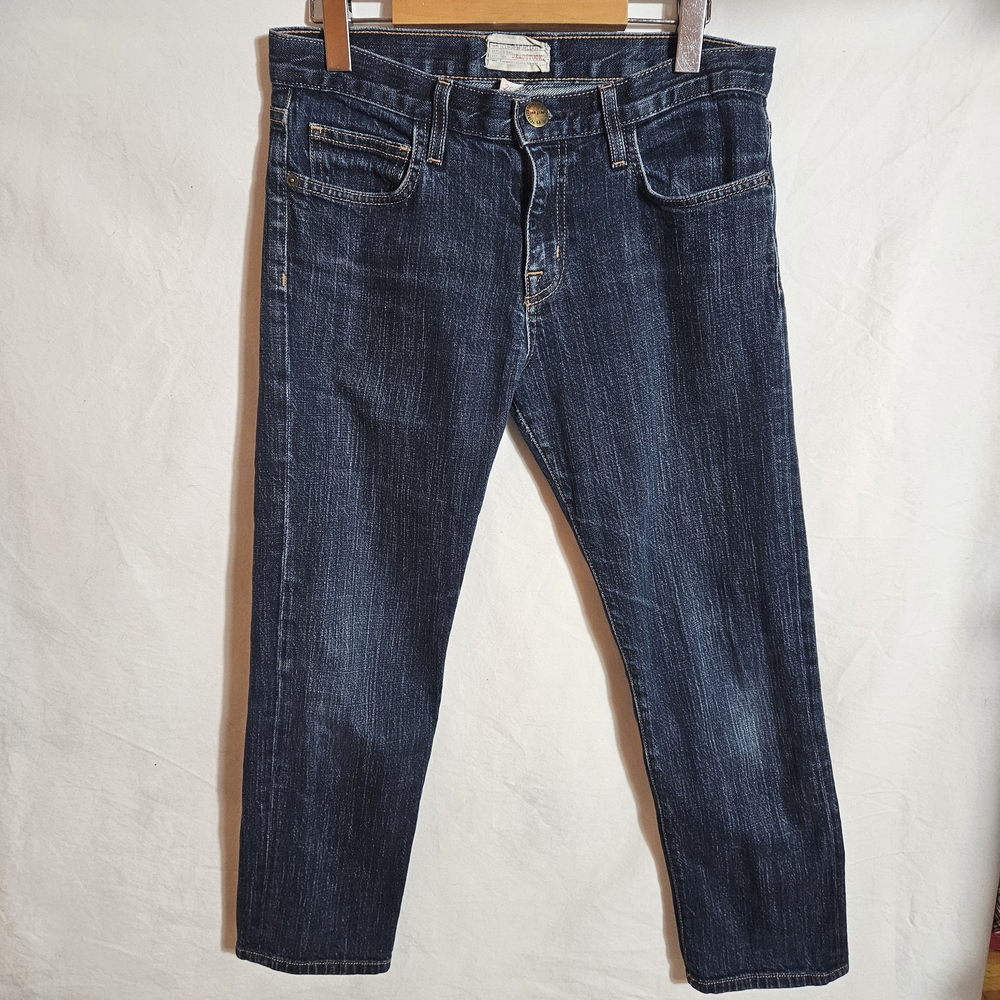 Current/Elliott Indigo Straight Leg Jeans